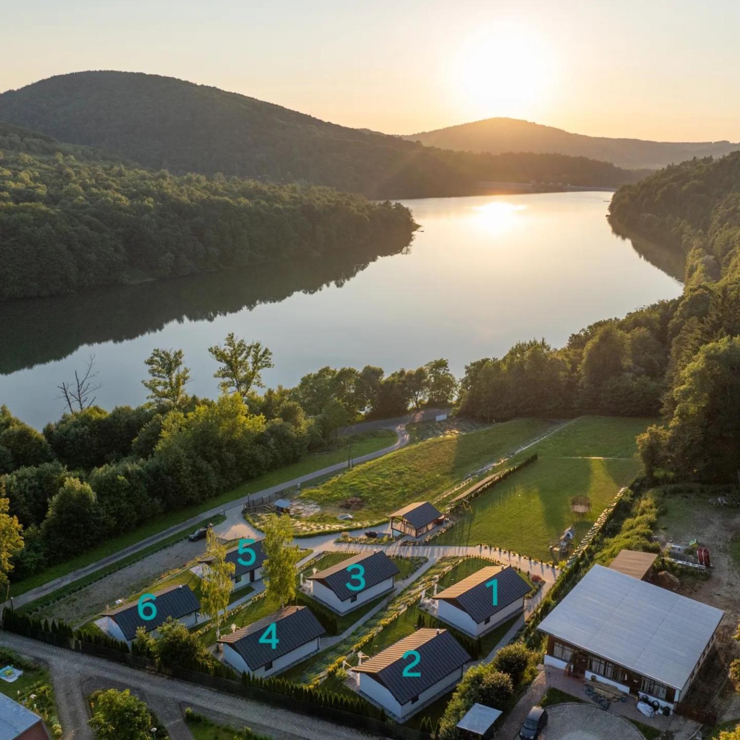 Domki Koziniec3 Na Wylacznosc Myczkowce Solina Bieszczady Buitenkant foto